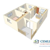 Most construction Companies Use Nutec as Cemlink Construction 2 bedroom Nutec House plan