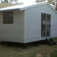 Nutec House-Nutec Classroom-Nutec Office-Wall Insulation Iso-Board -Ceiling-Chromadek Roof-Decking Installation